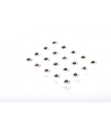 DOME EYES SILVER 3,2 MM